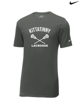 Kittatinny Youth Lacrosse Additional Logo - Mens Nike Cotton Poly Tee