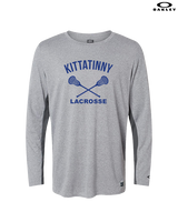 Kittatinny Youth Lacrosse Additional Logo - Mens Oakley Longsleeve