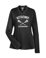 Kittatinny Youth Lacrosse Additional Logo - Womens Performance Longsleeve