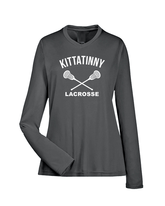 Kittatinny Youth Lacrosse Additional Logo - Womens Performance Longsleeve