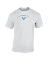 Parsippany HS Football Laces - Cotton T-Shirt