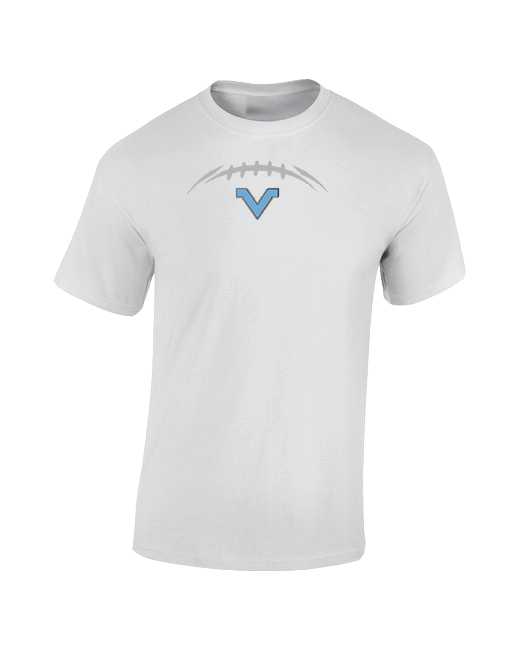 Parsippany HS Football Laces - Cotton T-Shirt