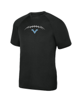 Parsippany HS Football Laces - Youth Performance T-Shirt