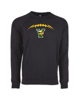 Vanden Jr Vikings Laces - Crewneck Sweatshirt