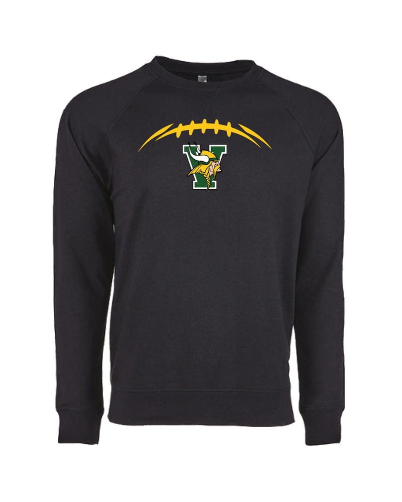 Vanden Jr Vikings Laces - Crewneck Sweatshirt