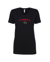 Santa Barbara City College Laces - Women’s V-Neck