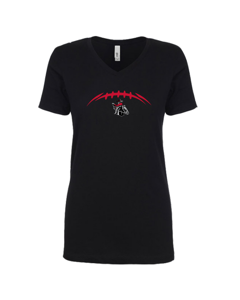 Santa Barbara City College Laces - Women’s V-Neck