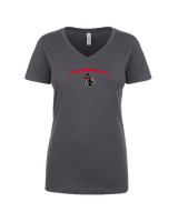 Santa Barbara City College Laces - Women’s V-Neck