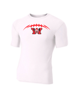 Wayne Warriors Laces- Compression T-Shirt