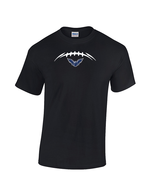 Lackawanna College Falcons PA Football Laces - Cotton T-Shirt
