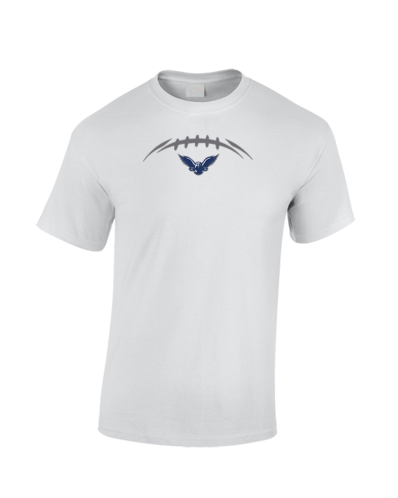 Lackawanna College Falcons PA Football Laces - Cotton T-Shirt