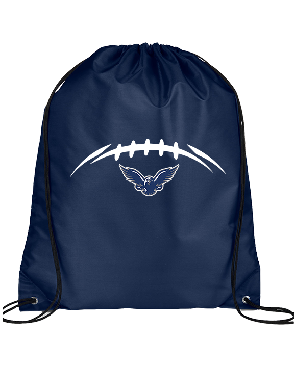 Lackawanna College Falcons PA Football Laces - Drawstring Bag
