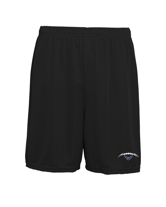 Lackawanna College Falcons PA Football Laces - Mens 7inch Training Shorts