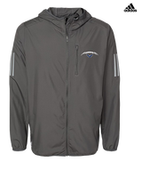 Lackawanna College Falcons PA Football Laces - Mens Adidas Full Zip Jacket