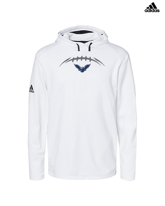 Lackawanna College Falcons PA Football Laces - Mens Adidas Hoodie