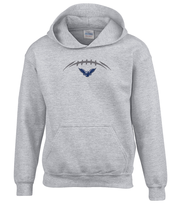 Lackawanna College Falcons PA Football Laces - Unisex Hoodie