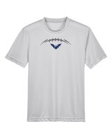 Lackawanna College Falcons PA Football Laces - Youth Performance Shirt