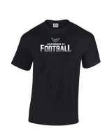 Lackawanna College Falcons PA Football Logo - Cotton T-Shirt