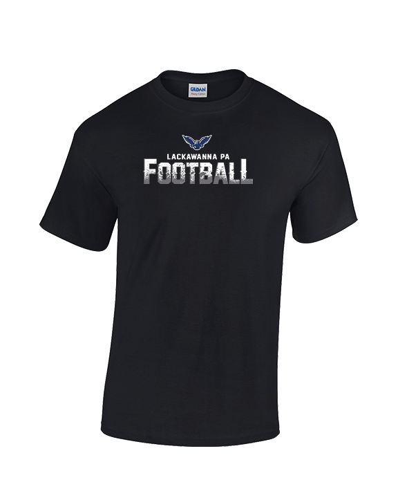 Lackawanna College Falcons PA Football Logo - Cotton T-Shirt