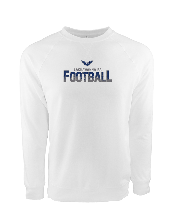 Lackawanna College Falcons PA Football Logo - Crewneck Sweatshirt