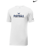 Lackawanna College Falcons PA Football Logo - Mens Nike Cotton Poly Tee