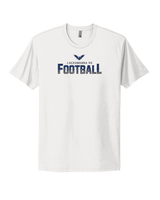 Lackawanna College Falcons PA Football Logo - Mens Select Cotton T-Shirt