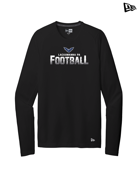 Lackawanna College Falcons PA Football Logo - New Era Performance Long Sleeve