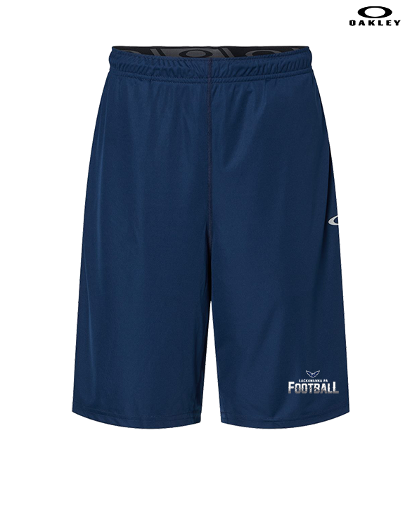 Lackawanna College Falcons PA Football Logo - Oakley Shorts