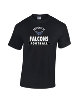 Lackawanna College Falcons PA Football Property - Cotton T-Shirt