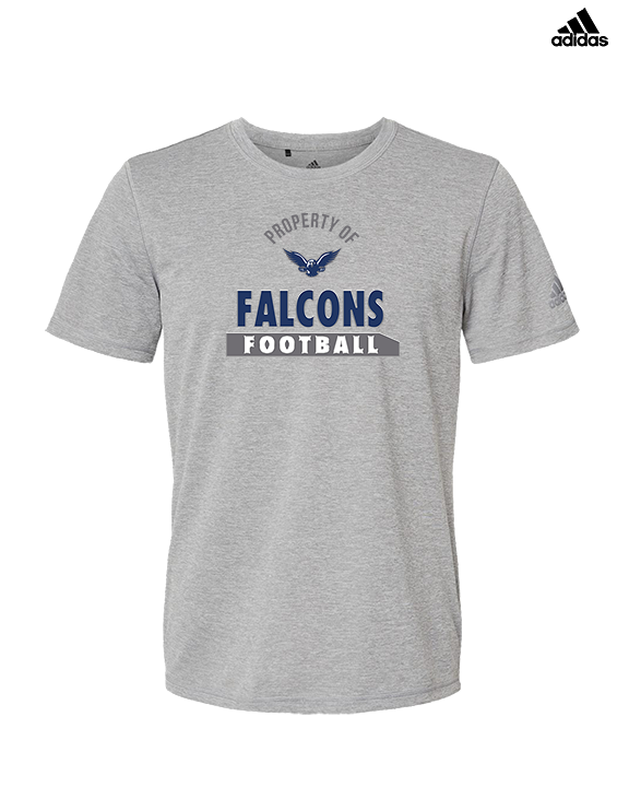 Lackawanna College Falcons PA Football Property - Mens Adidas Performance Shirt