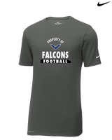 Lackawanna College Falcons PA Football Property - Mens Nike Cotton Poly Tee