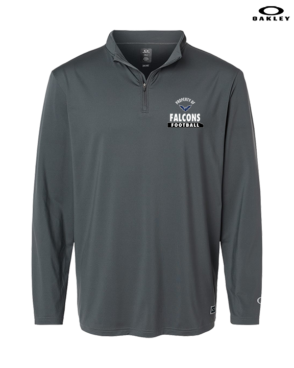 Lackawanna College Falcons PA Football Property - Mens Oakley Quarter Zip