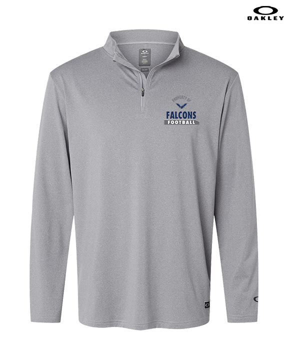 Lackawanna College Falcons PA Football Property - Mens Oakley Quarter Zip