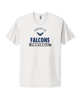 Lackawanna College Falcons PA Football Property - Mens Select Cotton T-Shirt