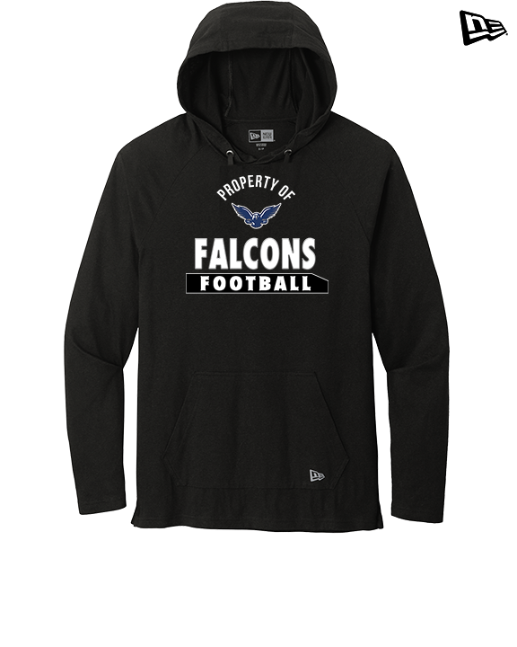 Lackawanna College Falcons PA Football Property - New Era Tri-Blend Hoodie