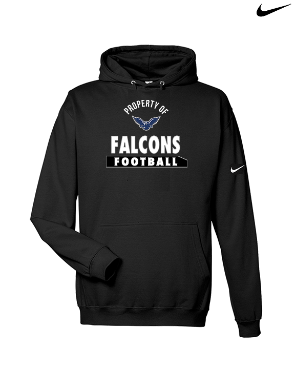 Lackawanna College Falcons PA Football Property - Nike Club Fleece Hoodie