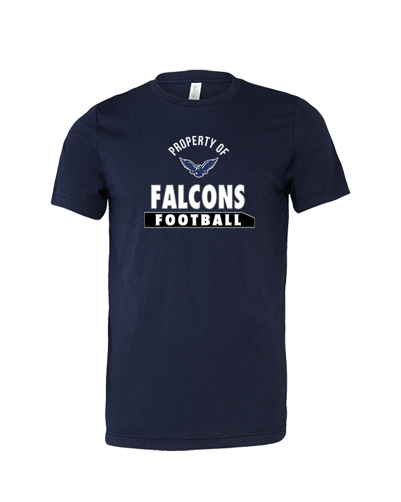 Lackawanna College Falcons PA Football Property - Tri-Blend Shirt