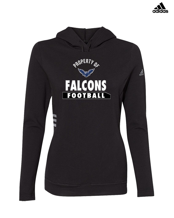 Lackawanna College Falcons PA Football Property - Womens Adidas Hoodie