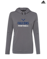 Lackawanna College Falcons PA Football Property - Womens Adidas Hoodie