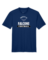 Lackawanna College Falcons PA Football Property - Youth Performance Shirt