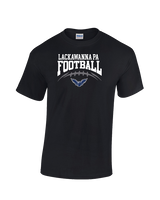 Lackawanna College Falcons PA Football School Football - Cotton T-Shirt