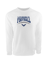 Lackawanna College Falcons PA Football School Football - Crewneck Sweatshirt
