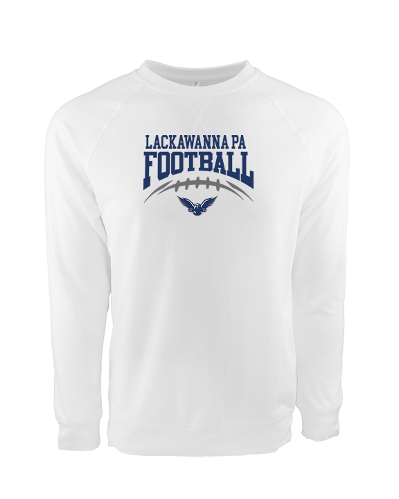 Lackawanna College Falcons PA Football School Football - Crewneck Sweatshirt