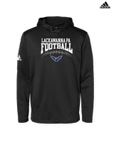 Lackawanna College Falcons PA Football School Football - Mens Adidas Hoodie