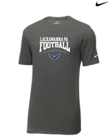 Lackawanna College Falcons PA Football School Football - Mens Nike Cotton Poly Tee