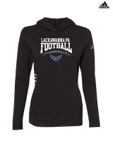 Lackawanna College Falcons PA Football School Football - Womens Adidas Hoodie