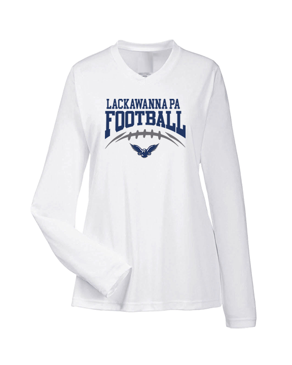 Lackawanna College Falcons PA Football School Football - Womens Performance Longsleeve