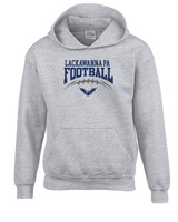 Lackawanna College Falcons PA Football School Football - Youth Hoodie