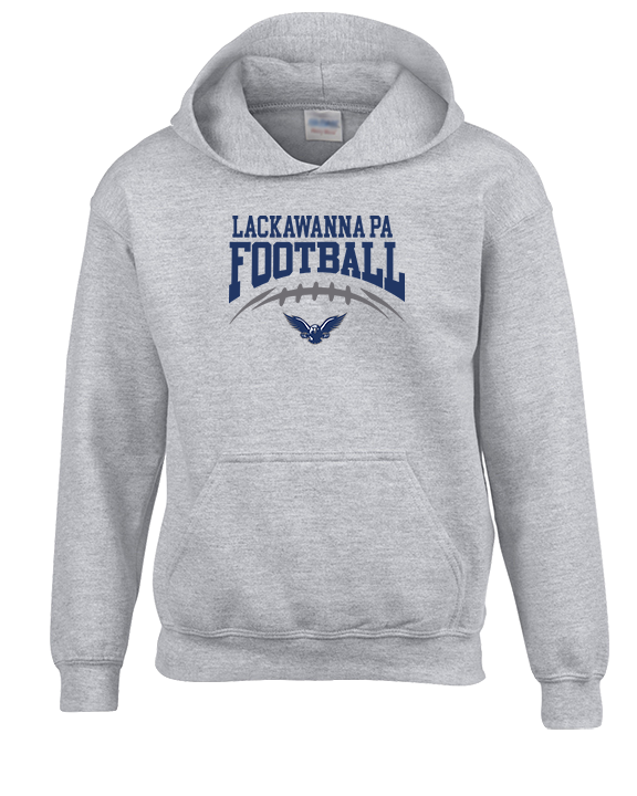 Lackawanna College Falcons PA Football School Football - Youth Hoodie