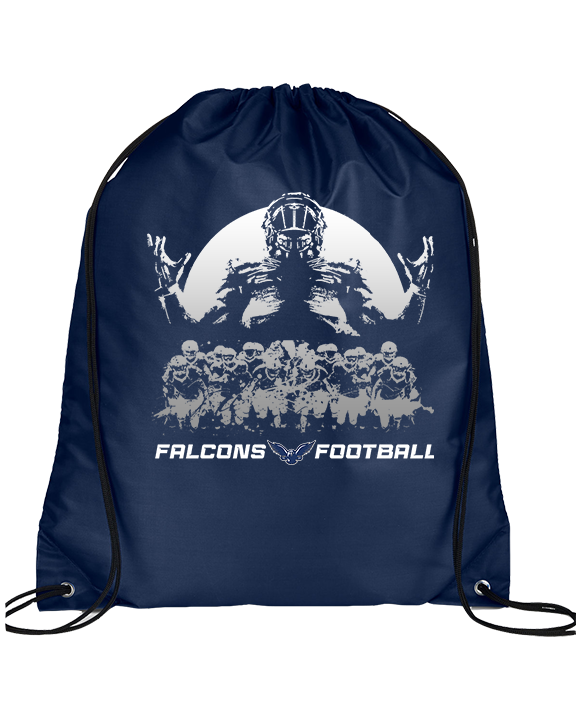 Lackawanna College Falcons PA Football Unleashed - Drawstring Bag